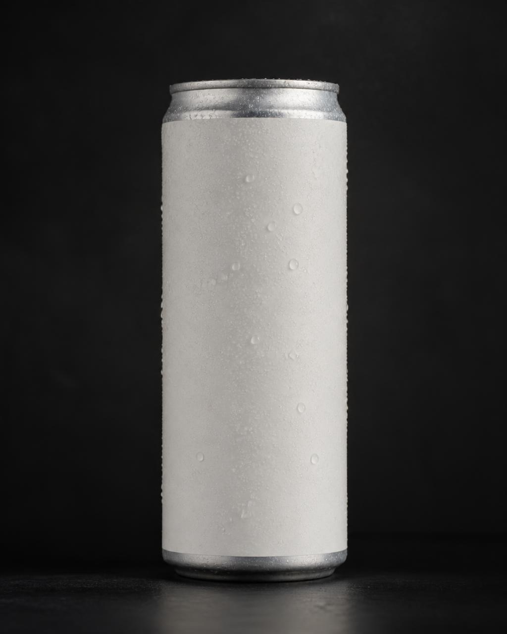 Lata sleek 355 ml com rótulo personalizável